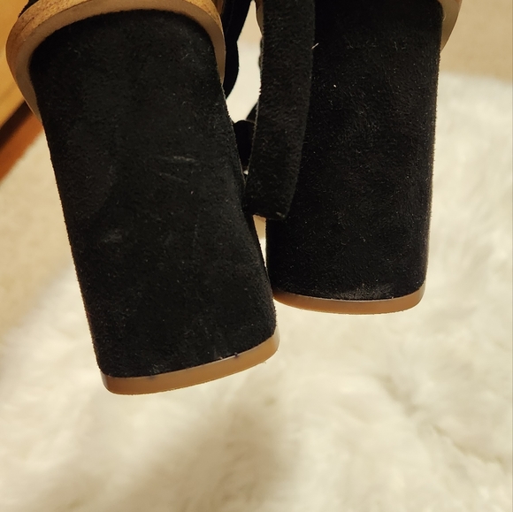 Z London/ Black Strappy Heels - Picture 4 of 6